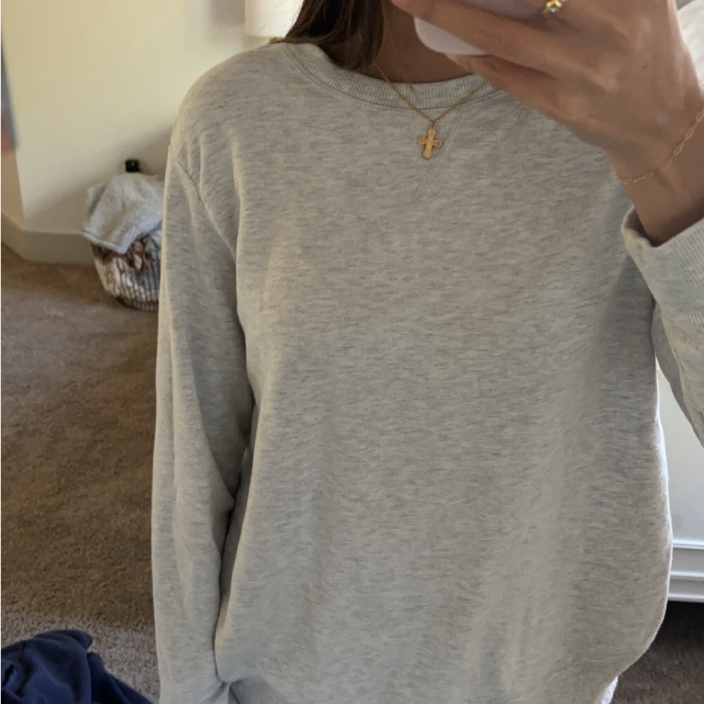 target grey sweatshirt